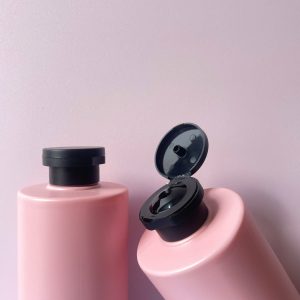 Chai HDPE vai ngang đáy bầu nắp bật