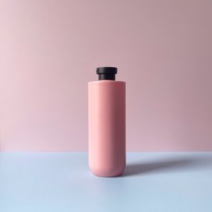 Chai HDPE vai ngang đáy bầu nắp bật