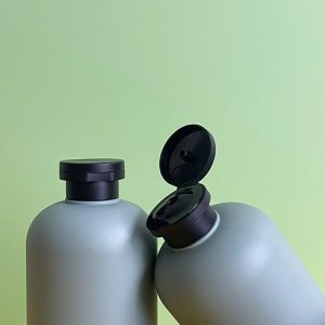 Chai HDPE xanh đậm nắp bật