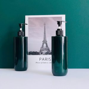 Chai PET Xanh Ngọc vòi nhấn sóng