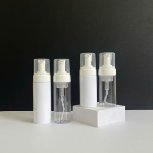 Chai PET Vòi Nhấn Tạo Bọt Trong & Trắng